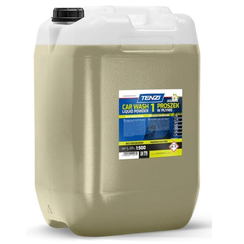 TENZI CAR WASH Liquid Powder 1 Jasmin 25L - folyékony sampon koncentrátum önkiszolgáló és gépi autómosókhoz