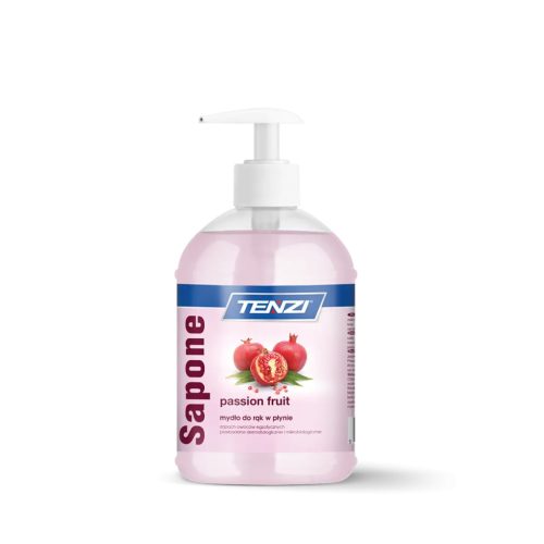 TENZI Sapone Passion fruit - rózsaszín folyékony szappan - 0,5L