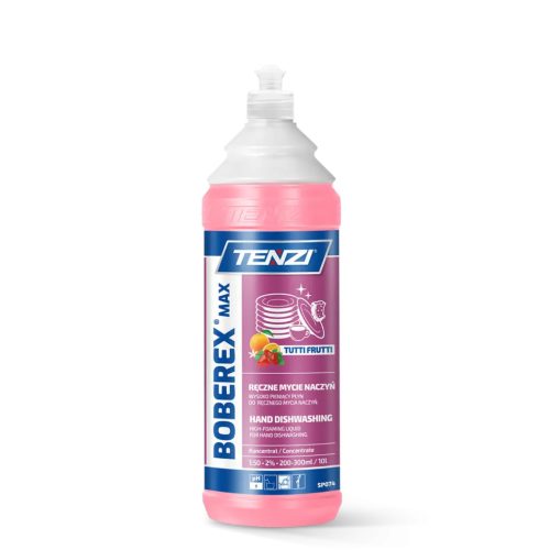 TENZI BOBEREX MAX TUTTI FRUTTI - Tutti frutti-s kézi mosogatószer koncentrátum - 1L