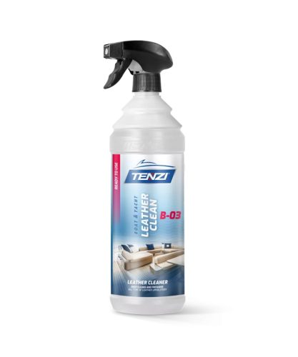 TENZI BOAT Leather Clean B-03 - Bőr mélytisztító – Bőrkárpit tisztítás – Hajókhoz és jachtokhoz – 1L
