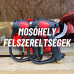 Mosóhely felszereltségek